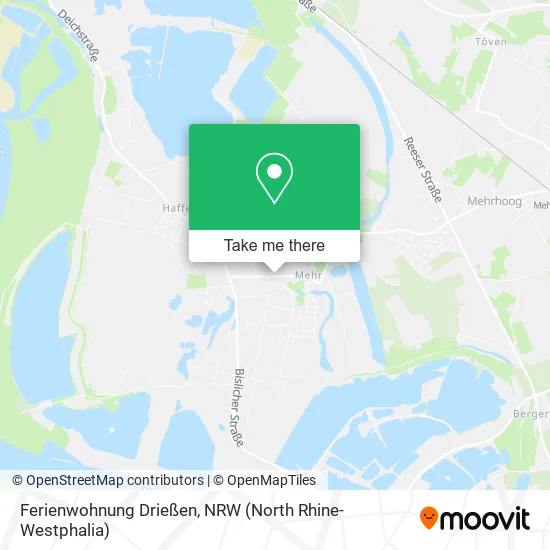 Карта Ferienwohnung Drießen