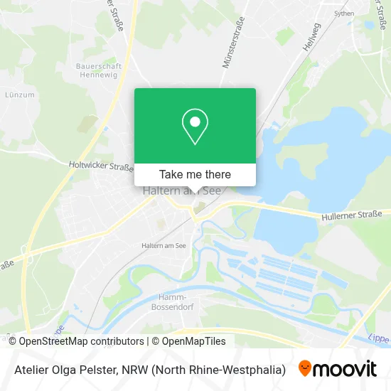 Atelier Olga Pelster map