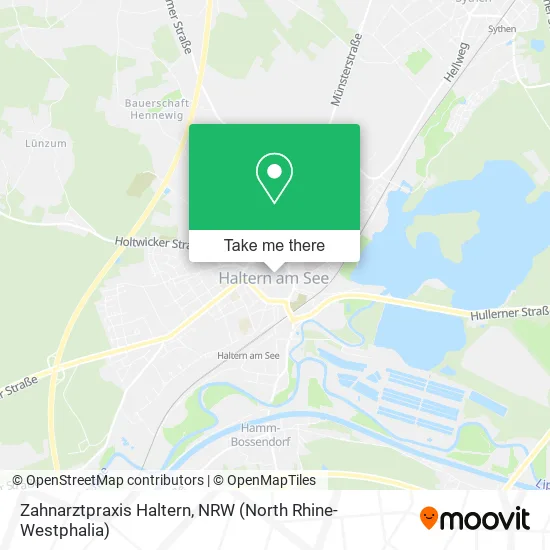 Карта Zahnarztpraxis Haltern