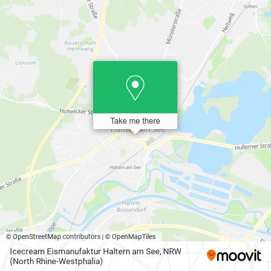 Карта Icecream Eismanufaktur Haltern am See