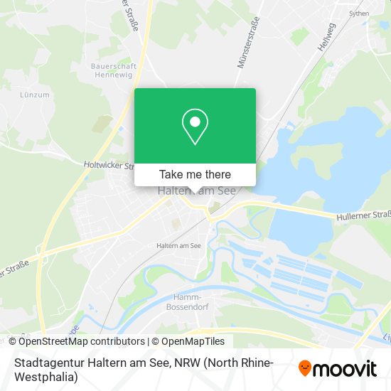 Stadtagentur Haltern am See map