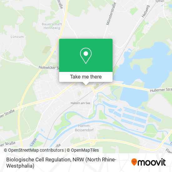Biologische Cell Regulation map