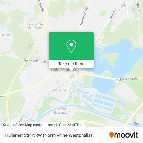 Карта Hullerner Str.