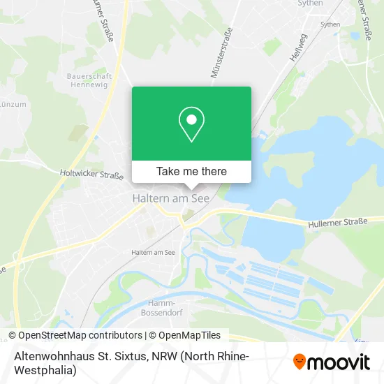 Altenwohnhaus St. Sixtus map