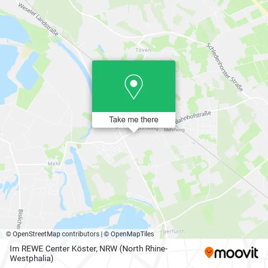 Карта Im REWE Center Köster