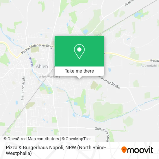 Pizza & Burgerhaus Napoli map