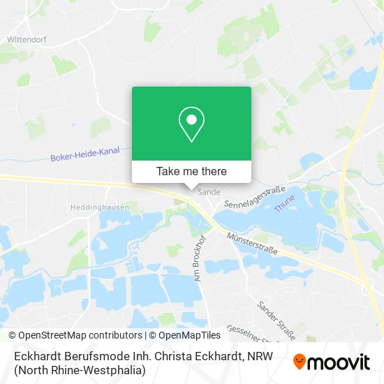 Карта Eckhardt Berufsmode Inh. Christa Eckhardt