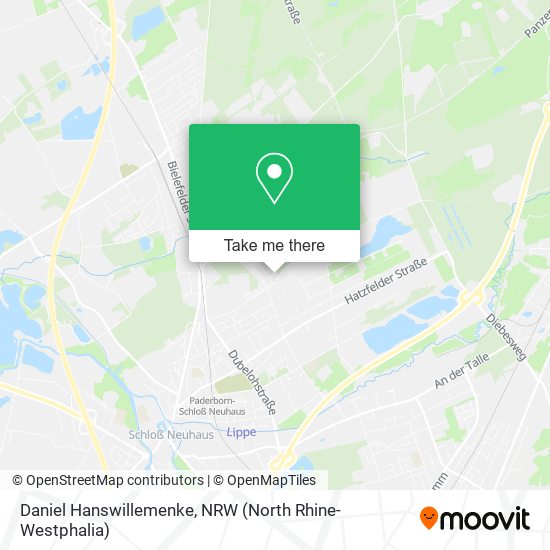 Daniel Hanswillemenke map