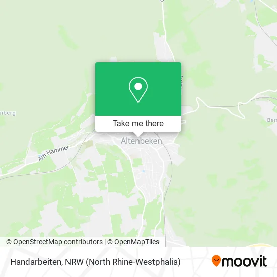 Карта Handarbeiten