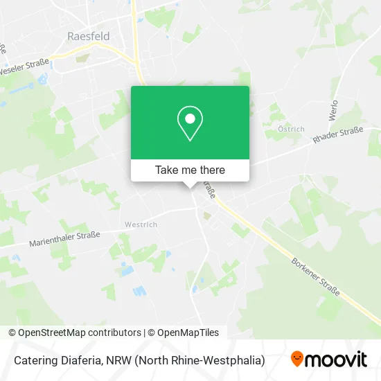 Карта Catering Diaferia