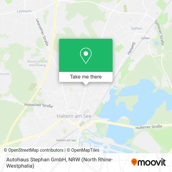 Autohaus Stephan GmbH map