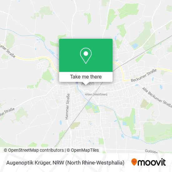 Карта Augenoptik Krüger