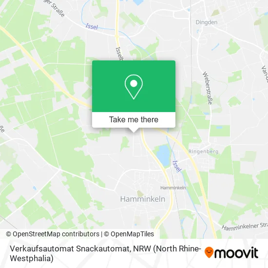 Карта Verkaufsautomat Snackautomat