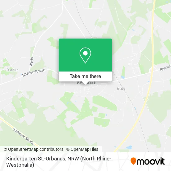 Kindergarten St.-Urbanus map