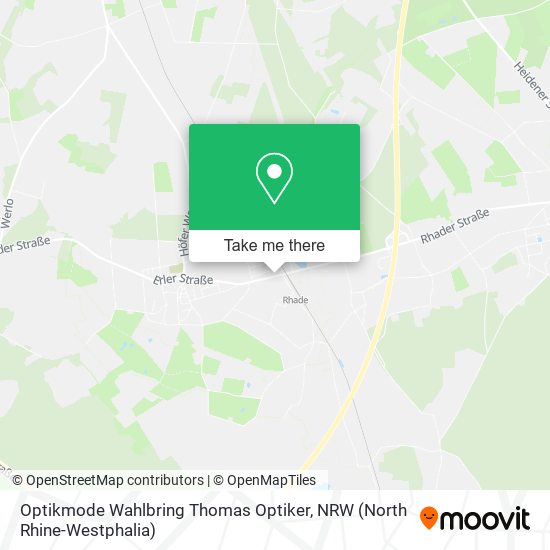 Карта Optikmode Wahlbring Thomas Optiker