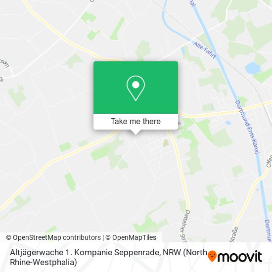 Altjägerwache 1. Kompanie Seppenrade map