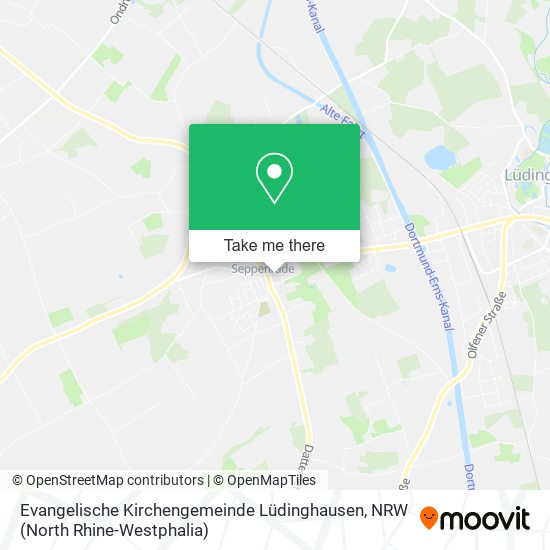 Evangelische Kirchengemeinde Lüdinghausen map
