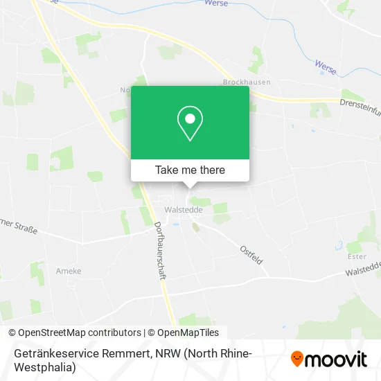 Карта Getränkeservice Remmert