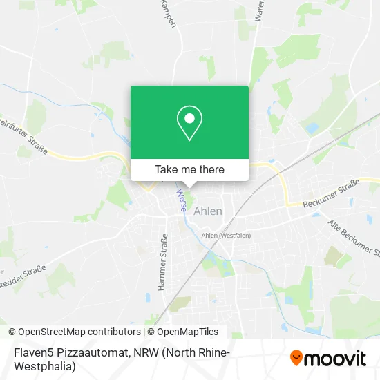 Карта Flaven5 Pizzaautomat