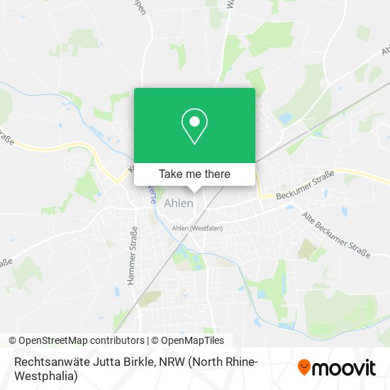Rechtsanwäte Jutta Birkle map