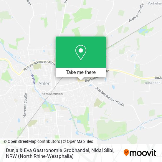Dunja & Eva Gastronomie Grobhandel, Nidal Slibi map