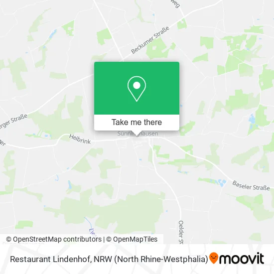 Карта Restaurant Lindenhof