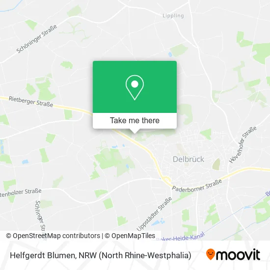 Карта Helfgerdt Blumen