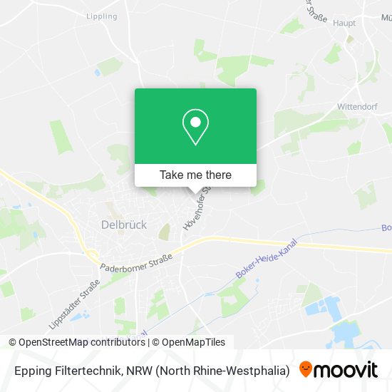 Карта Epping Filtertechnik