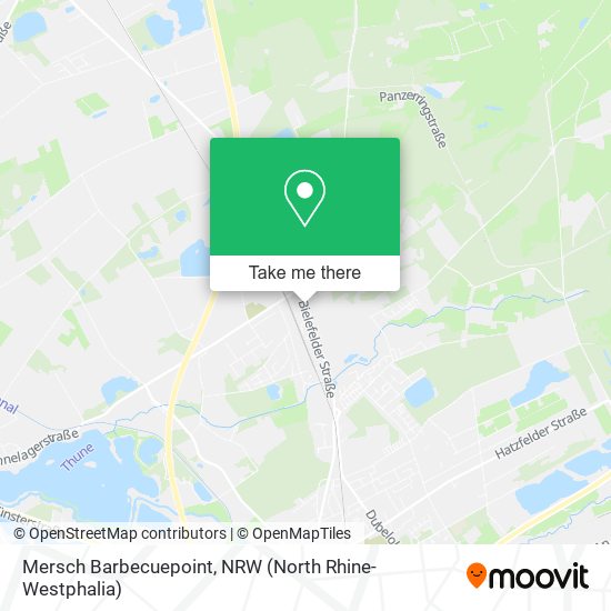 Mersch Barbecuepoint map