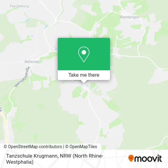 Tanzschule Krugmann map