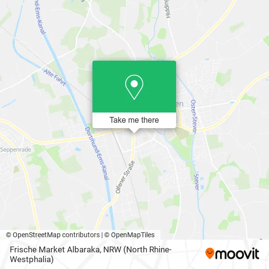 Карта Frische Market Albaraka