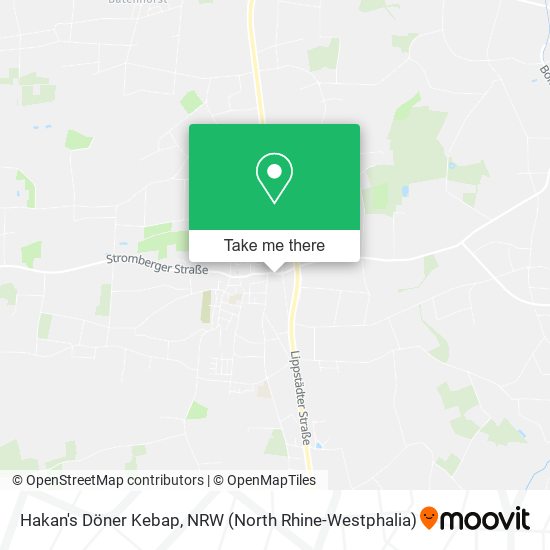 Hakan's Döner Kebap map