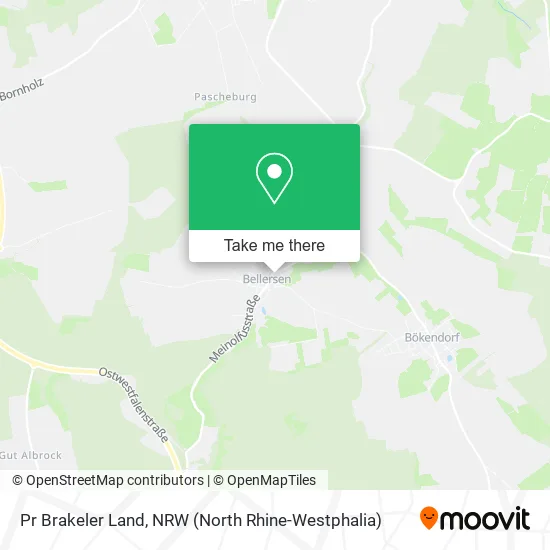 Карта Pr Brakeler Land