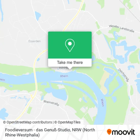 Карта Foodieversum - das Genuß-Studio