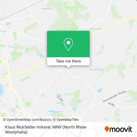 Карта Klaus Rickfelder Imkerei