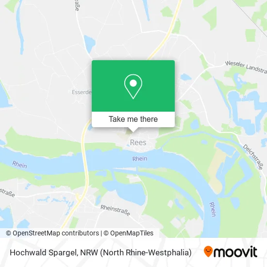 Карта Hochwald Spargel