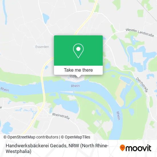 Карта Handwerksbäckerei Gecads