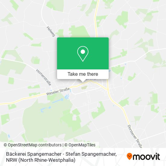Bäckerei Spangemacher - Stefan Spangemacher map