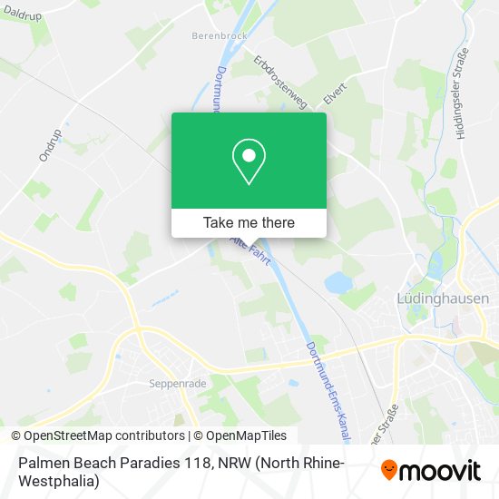 Palmen Beach Paradies 118 map