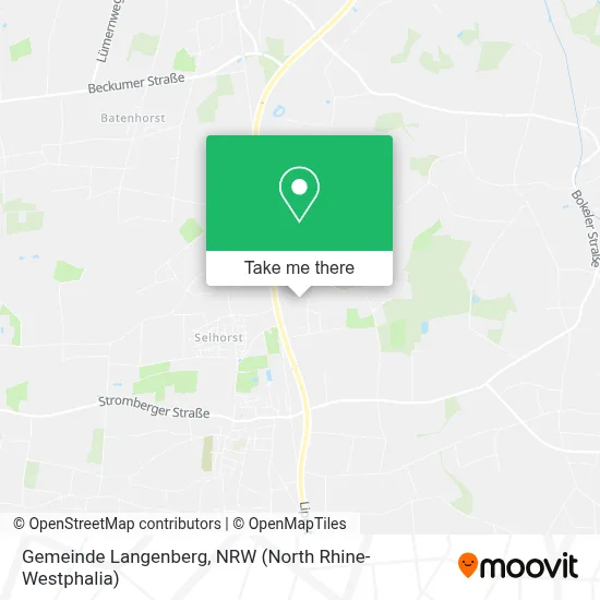 Gemeinde Langenberg map