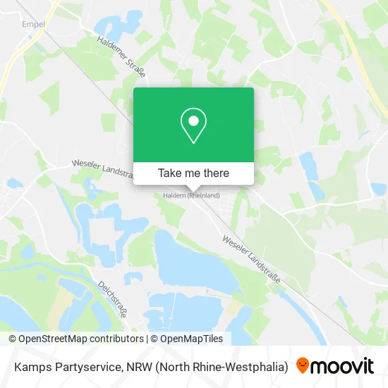 Карта Kamps Partyservice