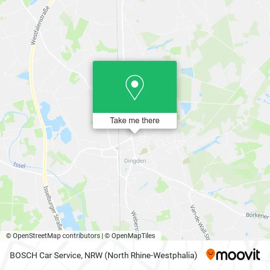 Карта BOSCH Car Service