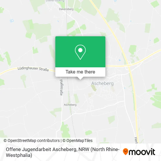 Карта Offene Jugendarbeit Ascheberg