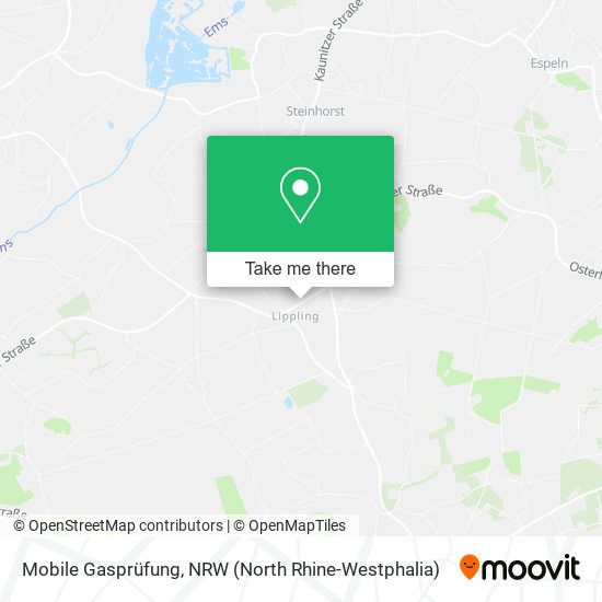 Mobile Gasprüfung map