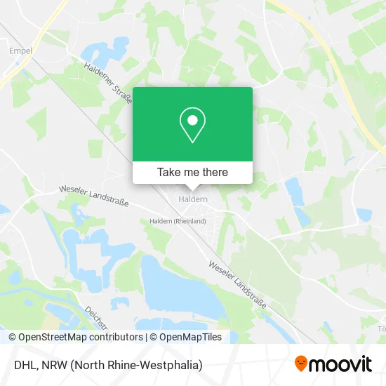Карта DHL