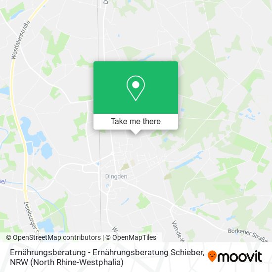 Ernährungsberatung - Ernährungsberatung Schieber map
