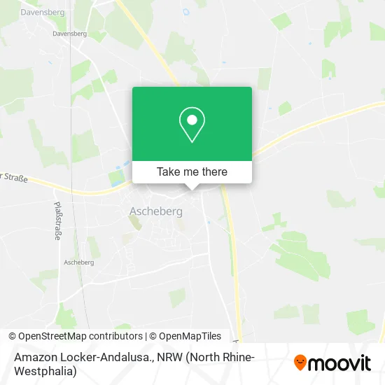 Карта Amazon Locker-Andalusa.