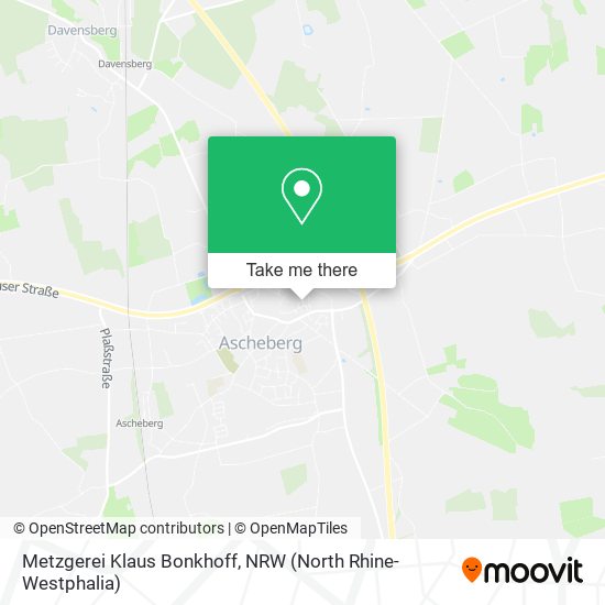 Metzgerei Klaus Bonkhoff map