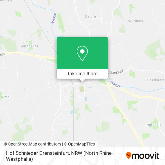 Карта Hof Schnieder Drensteinfurt