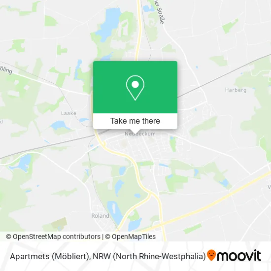 Карта Apartmets (Möbliert)